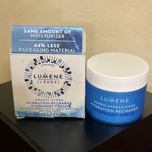 Lumene Lahde hydration recharge overnight all skin types new